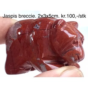 Breccie jaspis. 2x3x5cm. 