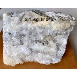 Stor bjergkrystal klynge, 2,15kg.  
