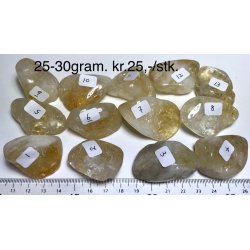 Citrin lommesten. 25-30gram. 