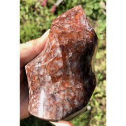 Hematoid kvarts / ild kvarts flamme-9