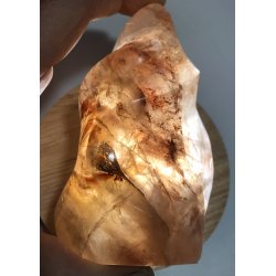 Hematoid kvarts flamme-8