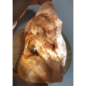 Hematoid kvarts flamme-8