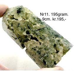 1/2 poleret + 1/2 r Prehnit trn-11