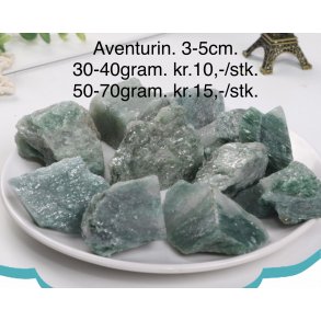  Natur r Aventurin 3-5cm. Ca. 60gram. 