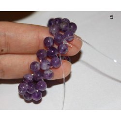 lilla krystal 6mm armb&aring;nd 1 