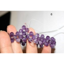 lilla krystal 6mm armb&aring;nd 1 