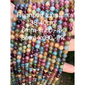 Turmalin regnbue 8mm