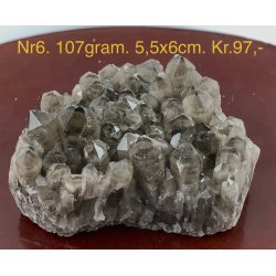 Rgkvarts krystal klynge-6. 