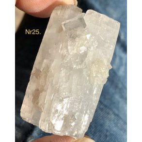 Smukke natur Apophyllit fra Indien -25