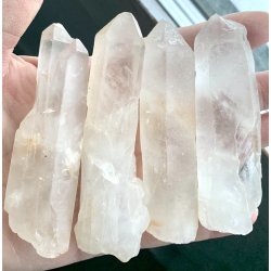 R bjergkrystal stav, 60-70gram. 