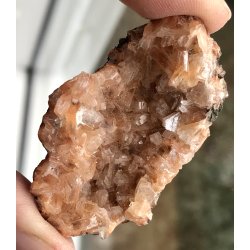 Smukke natur Apophyllit fra Indien -34