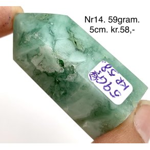 Grn Flourit opal trn-14