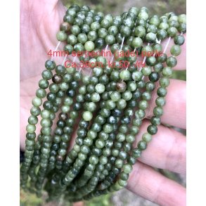 Serpentin 4mm. 38cm. 