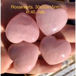 Rosakvarts 30x30x15mm
