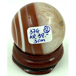 Silke agat kugle-8
