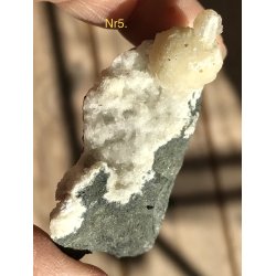 Smukke natur Apophyllit fra Indien -5