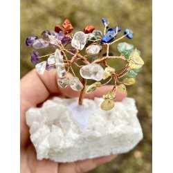 Krystal tr-bjergkrystal+7 chakra. 