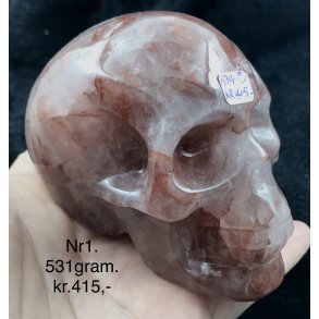 Hematiod kvarts kranie-1