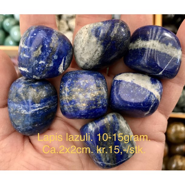 Lapis lazuli lommesten. 