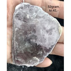 Lepidolit sten plade 52gram. 