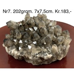 Rgkvarts krystal klynge-7