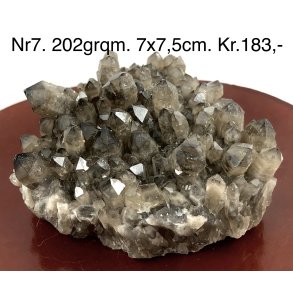 Rgkvarts krystal klynge-7