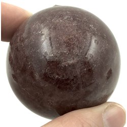 Jordb�r kvarts kugle-8