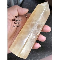 Stor honning calcit krystal trn-6