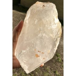 Natur r bjergkrystal spids fra Himalaya-11