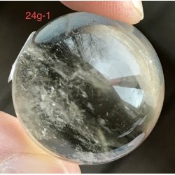 Sm citrin kugle 24gram, 26mm. 