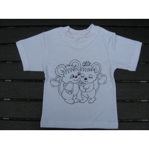 kort ærm børne t-shirts med motiv 20