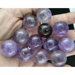 Ametyst sm kugle 14-15gram. 21,5mm. 