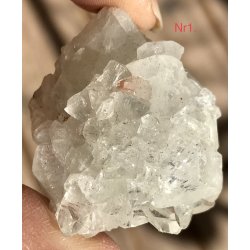 Smukke natur Apophyllit fra Indien -1