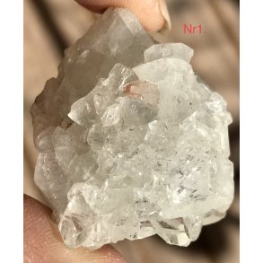 Smukke natur Apophyllit fra Indien -1