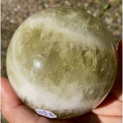 citrin kvarts kugle-4