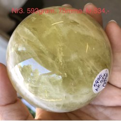 citrin kvarts kugle-3