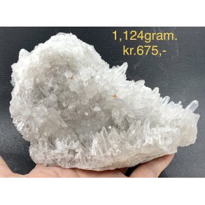 Stor bjergkrystal klynge-104
