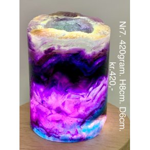 Regnbue flourit lampe -7