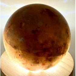 Top kvalitet Hematiod kvarts kugle-3