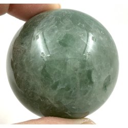 Grn jordbr kvarts kugle-2