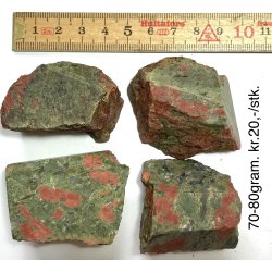 Natur r� unakit, 70-80gram