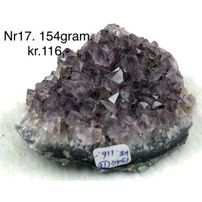 Sm ametyst krystal klynge-17