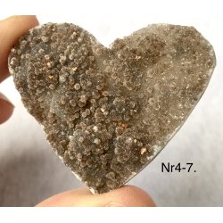 Druzy ametyst eller agat hjerte nr4-7 til kr.50,-