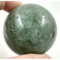 Grn jordbr kvarts kugle-3