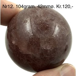 Jordb�r kvarts kugle-12