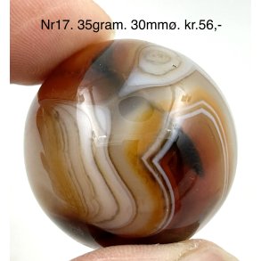 Sm karneol kugle-17
