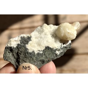 Smukke natur Apophyllit fra Indien -5