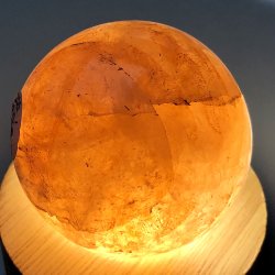 Hematoid kvarts / ild kvarts kugle-10