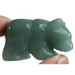 Grn aventurin. 2x3x5cm. 