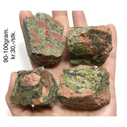 Natur r� unakit, 90-100gram. 